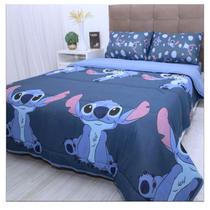 Edredom Stitch Casal 2,00x2,20cm Dupla Face