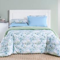 Edredom Super King Percal 200 Fios Dupla Face 01 Peça Cotton Select Forest