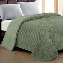 Edredom Super King Skye Canelado Cobertor Inverno Pesado