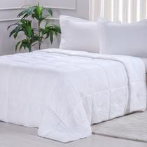 Edredom Toque De Plumas King 260 Fios Super Aconchego BRANCO - Tessi