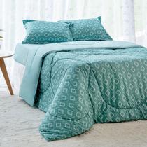 Edredom Twist Casal 1 Peça Sofisticado e Macio Para o Frio Edredom Twist Casal 1 Peça Sofisticado e Macio Para o Frio