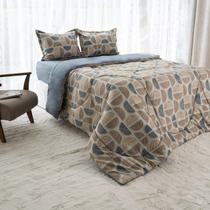 Edredom Twist Queen 1 Peça Cobertor Macio e Confortável