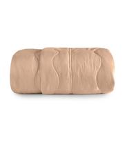 Edredom Verano Queen Toque Acetinado Altenburg Marrom