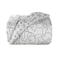 Edredon Infantil Teka Kids Tecido 100% Algodão 140x215 cm Estampa:Cats Edredon Infantil Teka Kids Tecido 100% Algodão 140x215 cm Estampa:Cats