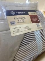 Edredon king de malha antialergica ,dupla face