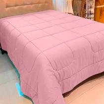 EDREDON LUF INFINITY CASAL LISO ROSE - 200 Fios