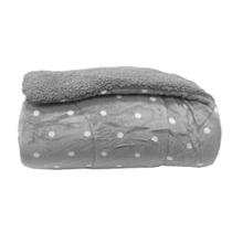 Edredrom King Sherpa Capetown Poá Pele de Carneiro 2,40mx 2,60m