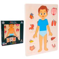 Educa Play Quebra-Cabeça Corpo Humano Para Crianças Com Interesse Científico Educa Play Quebra-Cabeça Corpo Humano Para Crianças Com Interesse Científico