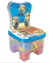 Educadeira Minions Blocos de Montar Cadeira Líder Brinquedos Educadeira Minions Blocos de Montar Cadeira Líder Brinquedos