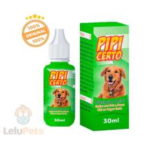 Educador Sanitário Para Cães Pet Clean Pipi Certo 30ml Educador Sanitário Para Cães Pet Clean Pipi Certo 30ml
