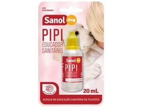 Educador Sanitário Xixi Sim para Cães e Gatos - Sanol Dog Pipi 20ml