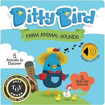 Educativo Interativo Farm Sons animais e livro de rima musical para bebês. Brinquedos barulhentos para uma idade de um ano. Farm Animal Learning Sounds Book for Toddlers. Menino de 1 ano de idade Menina Presentes Azul