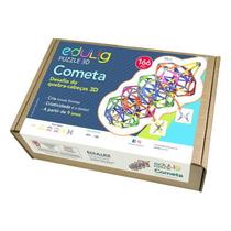 Edulig Puzzle 3D Cometa - 182 Peças E Conexões