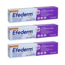 Efederm Creme Recuperador Da Pele 3x30gramas