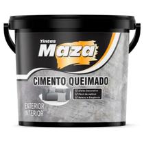 Efeito Cimento Queimado Chumbo 5,6kg Maza Efeito Cimento Queimado Chumbo 5,6kg Maza