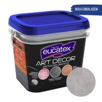 Efeito Cimento Queimado Efeito Eucatex 5kg Cinza Cromio