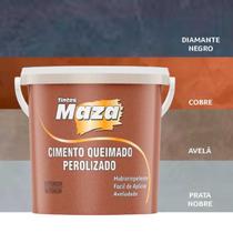 Efeito Cimento Queimado Perolizado Aveludado Maza 3kg Efeito Cimento Queimado Perolizado Aveludado Maza 3kg