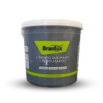 Efeito Cimento Queimado Perolizado Decorativo Cores 3 Kg Brasilux