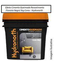 Efeito cimento queimado revestimento floresta negra 5kg - HYDRONORTH