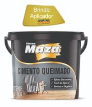 Efeito Cimento Queimado Revestimento Texturizado Maza 5,6kg Efeito Cimento Queimado Revestimento Texturizado Maza 5,6kg