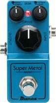 Efeito de guitarra Ibanez Super Metal Mini Pedal Analog True Bypass Efeito de guitarra Ibanez Super Metal Mini Pedal Analog True Bypass