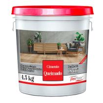 Efeito Decorativo Cimento Queimado Cinza Médio Flexfloor 4,5kg