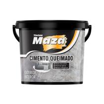 Efeito Decorativo Cimento Queimado Revestimento Maza 5,6kg