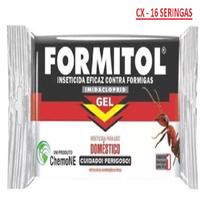 Eficaz Contra Formigas Doceira Uso Doméstico Formitol Cx 16 Seringas