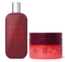 Egeo Choc High: Desodorante Colônia 90ml + Suflê Hidratante Desodorante Corporal 250g