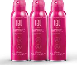 Egeo Dolce Desodorante Feminino O Boticário Kit 3 unidades