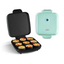 Egg Bite Maker DASH Sous Vide Style, tamanho familiar, Aqua, 9 porções