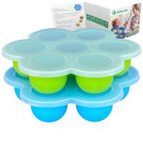 Egg Bite Mold de silicone GOKCEN pacote com 2 para panela instantânea