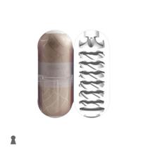 Egg Capsula Mastubador Masculino Vazado com Texturas Internas