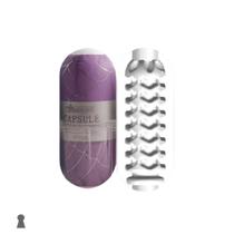 Egg Capsula Mastubador Masculino Vazado com Texturas Internas