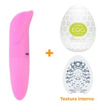 Egg Clicker + Vibrador Ponto G Rosa - Sex Shop - Piscar de Olhos