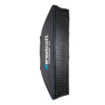 Egg Crate Grid Westcott de 40 graus para 1x4 Stripbank