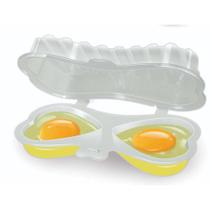 Egg Fácil Microondas Forma Para Ovo Omelete 2 em 1