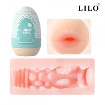 Egg Masturbador Masculino Formato Boca Funny - Fanny Egg Egg Masturbador Masculino Formato Boca Funny - Fanny Egg