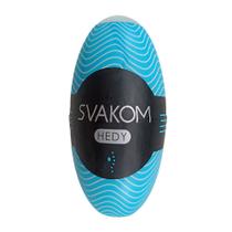 Egg Masturbador Masculino Ovo Svakom Hedy Azul Silicone Texturizado