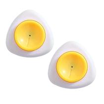 Egg Piercer Jawbush para ovos crus, pacote com 2 unidades com base magnética e fechadura