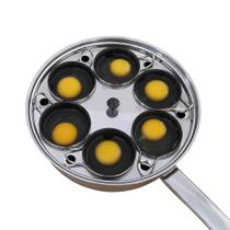 Egg Poacher Pan CozyKit em aço inoxidável com 6 xícaras de indução