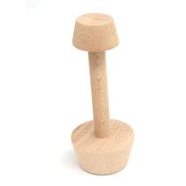 Egg Tarts Tamper Aqur2020 Ferramenta de bolo DIY de madeira de dupla face Egg Tarts Tamper Aqur2020 Ferramenta de bolo DIY de madeira de dupla face