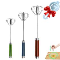 Egg Whisk Jninexiu em aço inoxidável semiautomático (3 cores) Egg Whisk Jninexiu em aço inoxidável semiautomático (3 cores)
