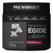 Égide Pré Treino Max Titanium Sabor Açaí com Guaraná 150g