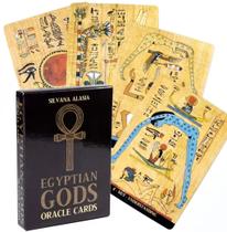 Egyptian Gods Oracle Deck Oráculo Deuses Egípcios Baralho de Cartas de Tarô Egyptian Gods Oracle Deck Oráculo Deuses Egípcios Baralho de Cartas de Tarô
