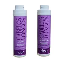 eico cosmeticos efeito salão cabelos Longos embalagem grande Shampoo 800ml + Condicionador 750ml