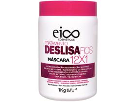 Eico Deslisa Fios Máscara Hidratação Tratamento Reduz Volume Alinhamento Restauração Maciez Brilho Intenso 1Kg Eico Deslisa Fios Máscara Hidratação Tratamento Reduz Volume Alinhamento Restauração Maciez Brilho Intenso 1Kg
