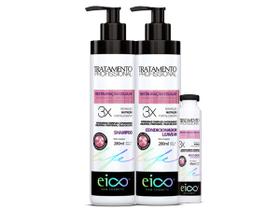 Eico kit Restauração Celular Shampoo + Condicionador + Ampol - Eico Cosméticos