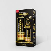 Eico Kit Shampoo 800ml + condicionador 450ml Mandioca