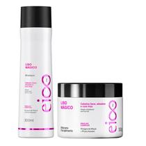 Eico Liso Mágico - Shampoo 300ml + Máscara 300g